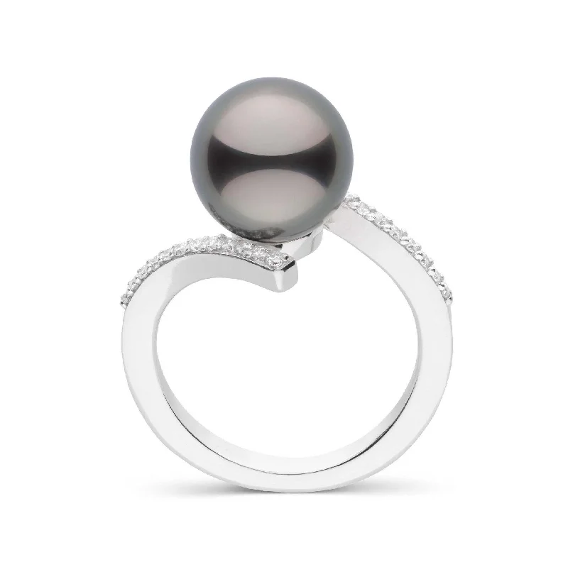 Karma Collection Tahitian Pearl and Diamond Ring