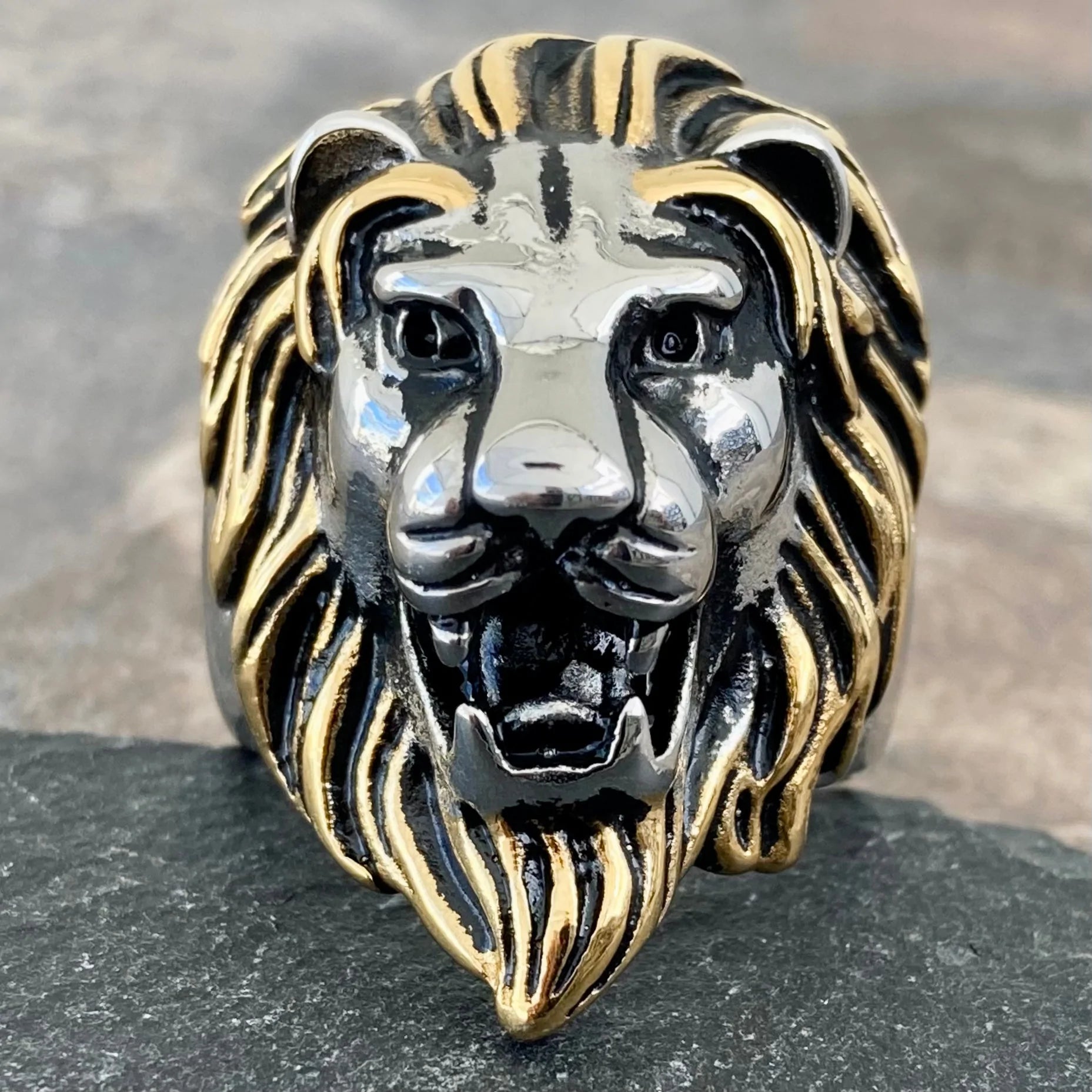 Lion Ring - "Leo the Golden" - R40